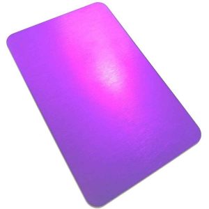 Plaque d’énergie violette