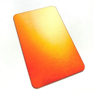 Plaque d’énergie orange