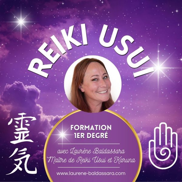 formation de Reiki Usui 1 en ligne |  | Boutique de Laurène Baldassara