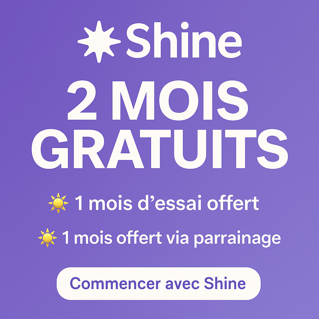 shine : 2 mois offerts et sans engagement !