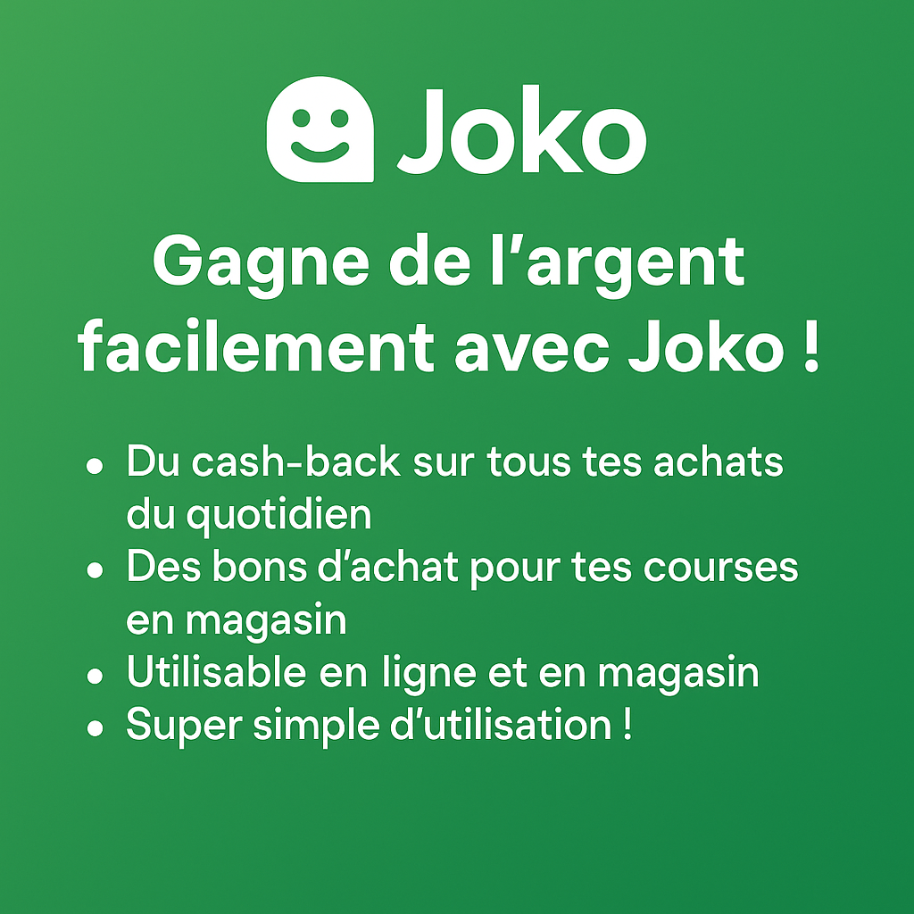 joko : gagne de l'argent facilement